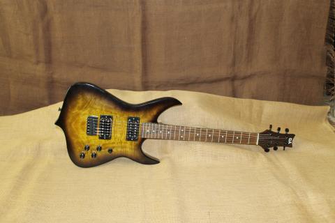 QA Guitars Iyr Java Burst