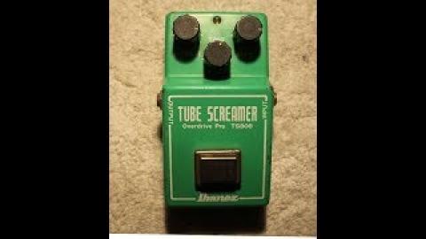 1981 Ibanez Tubescreamer Pro TS-808